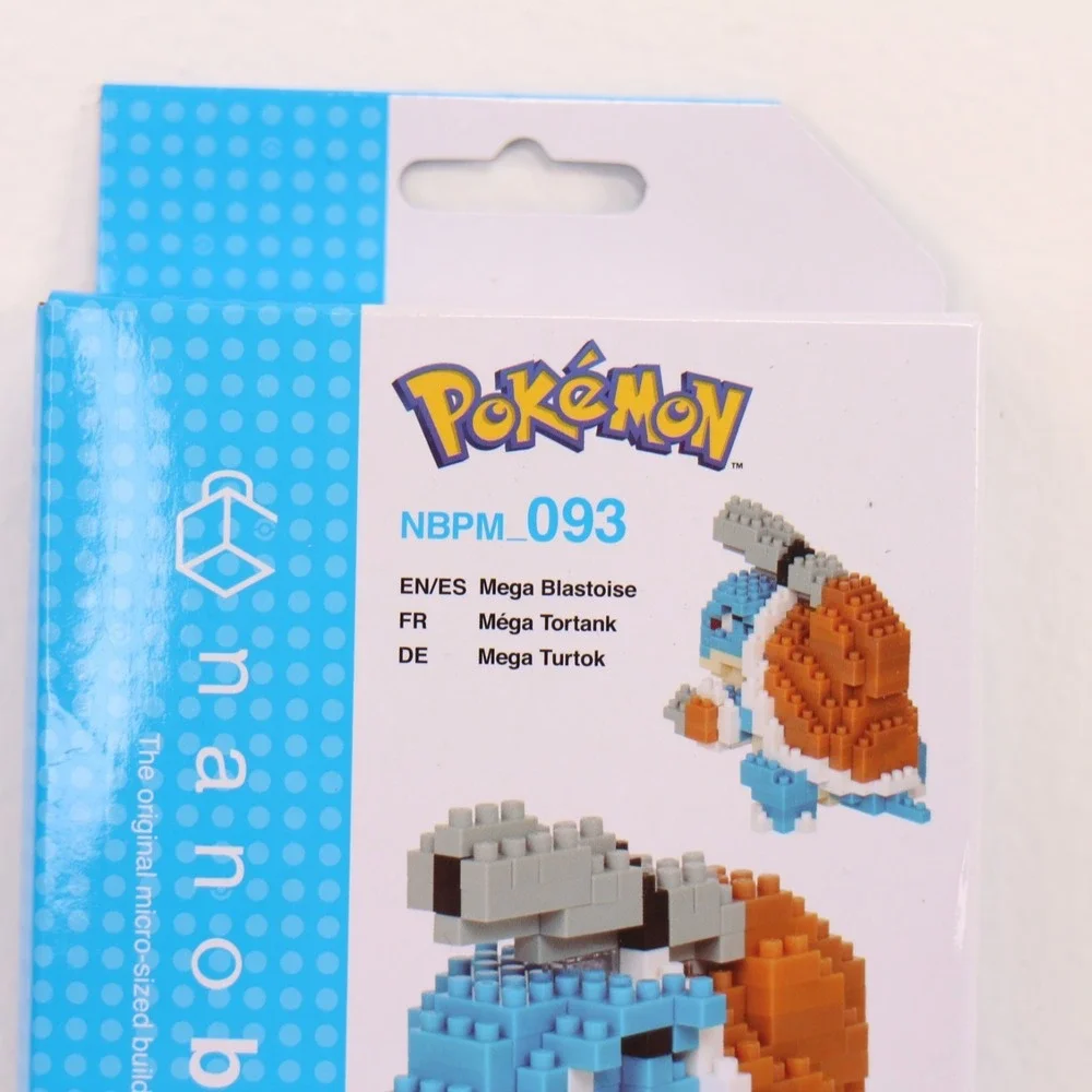 Kawada Nanoblock NBPM 093 Building Block NEW Pokemon Mega Blastoise - 360 Pcs